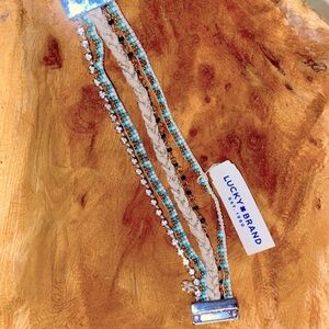 NWT Lucky Brand 5
Strand Beaded Bracelet